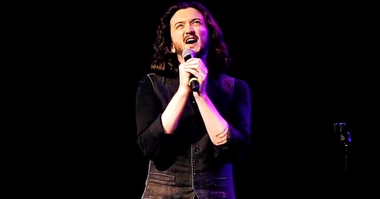 Lee Camp on stage