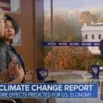 A climate change denier talks to NBC News.