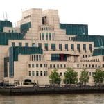 An image of MI6 headquarters
