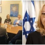 A meeting of Labour members with former Israeli foreign minister, Tzipi Livni