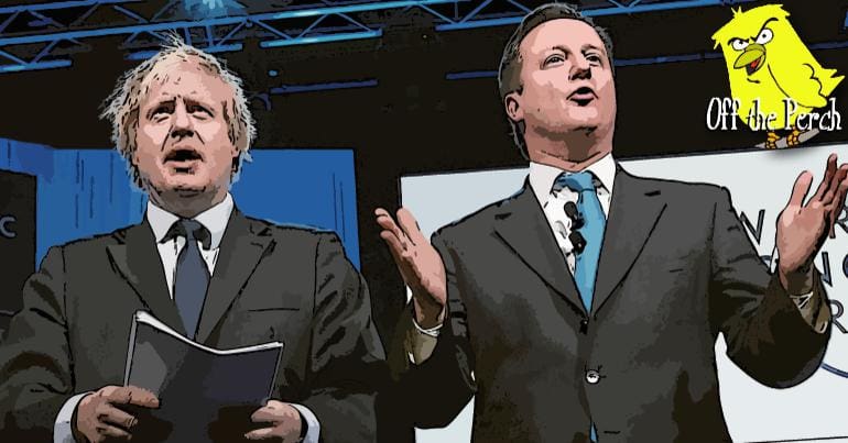 Boris Johnson and David Cameron