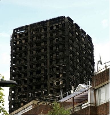 Grenfell Tower and Arconic Logo