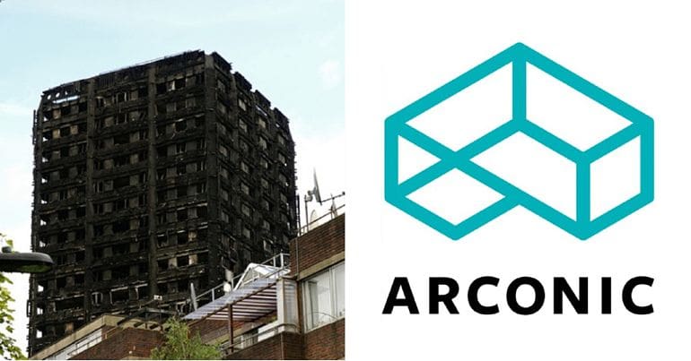 Grenfell Tower and Arconic Logo