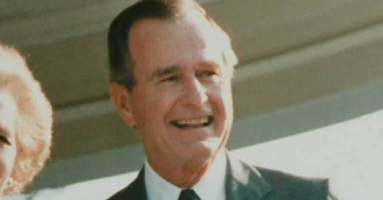 George H W Bush
