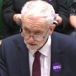 Jeremy Corbyn at PMQs