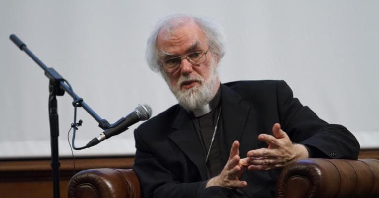 Former-Archbishop of Canterbury Rowan Williams