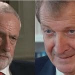 Jeremy Corbyn and Alastair Campbell