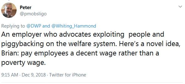 Tweet from @pmobsligo