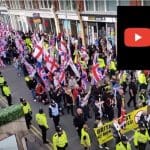 Britain First March & YouTube logo