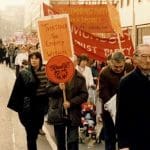 Miners strike rally in London 1984