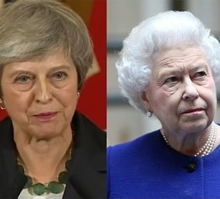 May, the Queen and Westminster