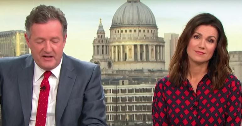 Piers Morgan and Susanna Reid