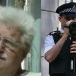John Catt and police officer with camera