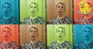 Images of Angela Smith in different colours
