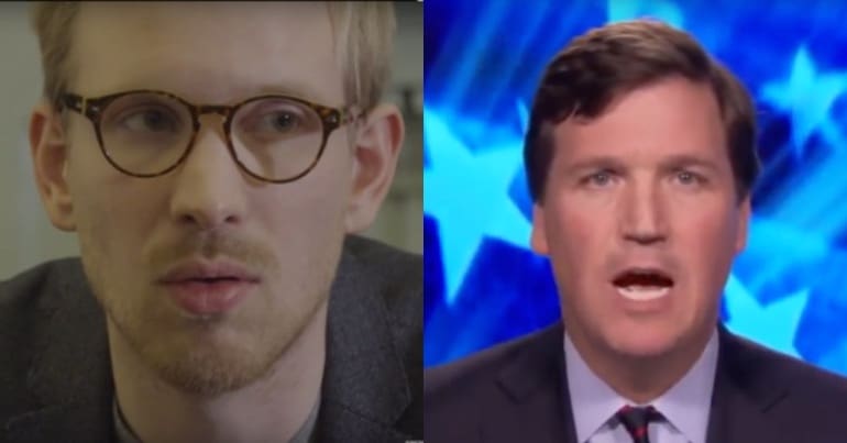 Rutger Bregman and Tucker Carlson