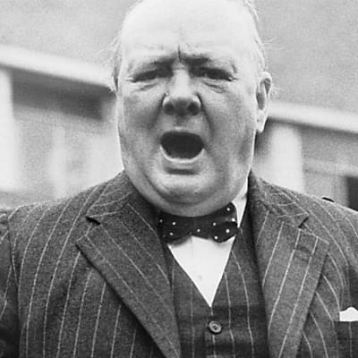 Winston Churchill in 1945