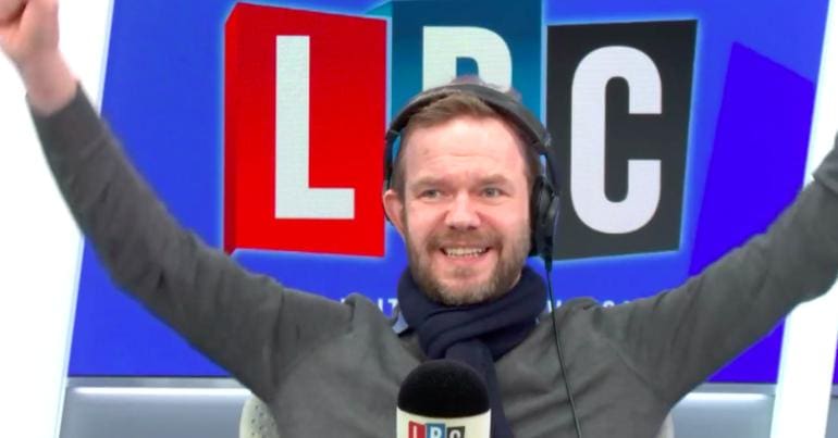 James O'Brien on LBC phone-in show