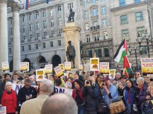 Ken Livingston and Demo at Bank of England