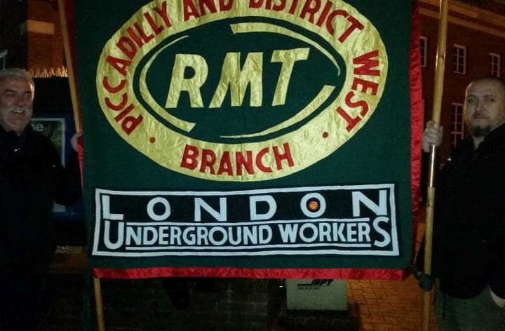 RMT Union - Kensington and Chelsea on Earl's Court 