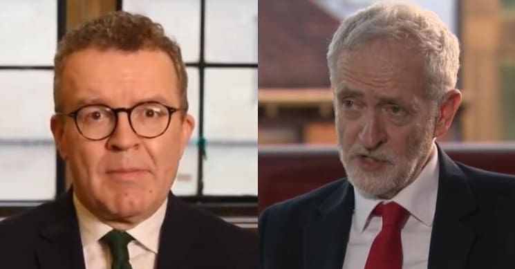 Labour MPs Tom Watson and Jeremy Corbyn