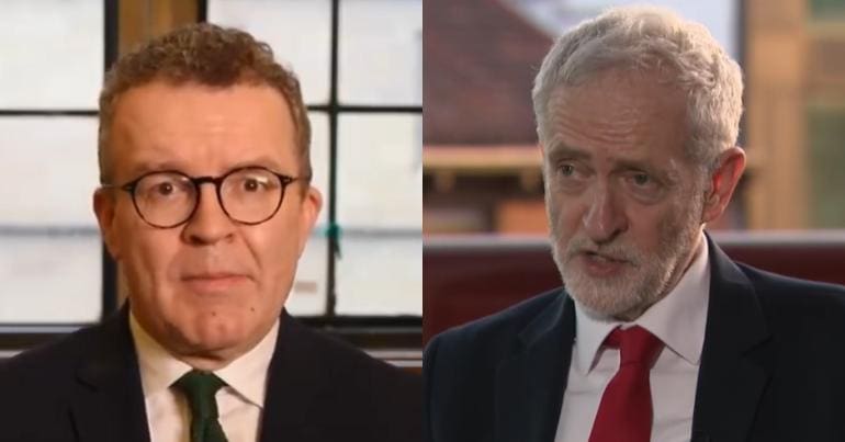 Labour MPs Tom Watson and Jeremy Corbyn