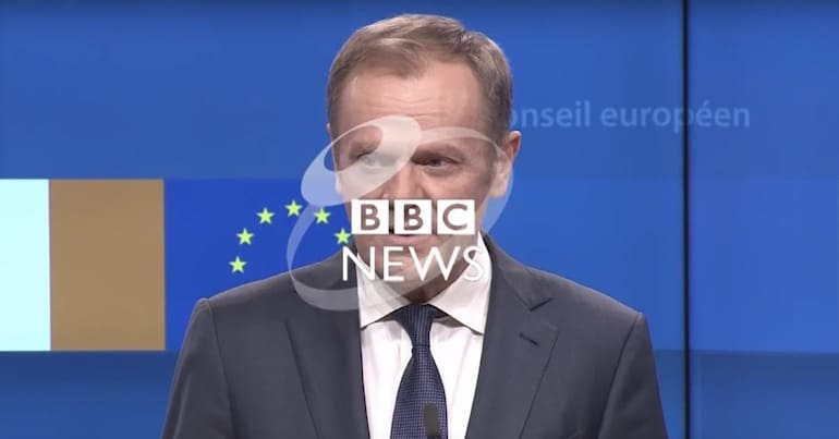 Donald Tusk on BBC News