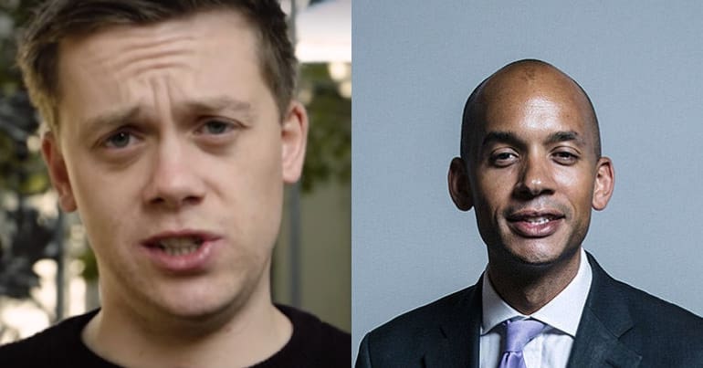 Owen Jones and Chuka Umunna