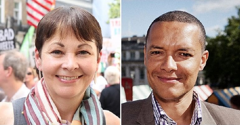 Caroline Lucas and Clive Lewis