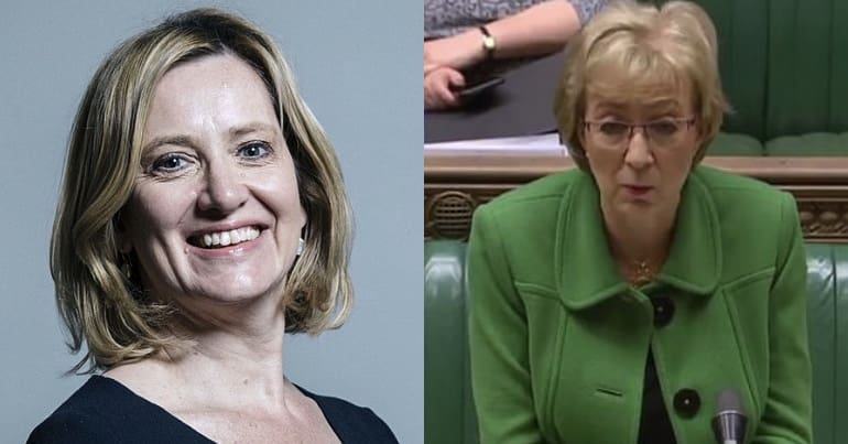 Amber Rudd and Andrea Leadsom