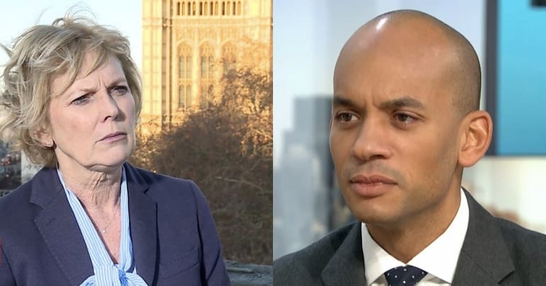 Anna Soubry and Chuka Umunna