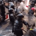 protests in Quito, 16 April