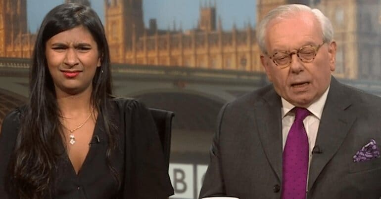 Ash Sarkar and David Starkey