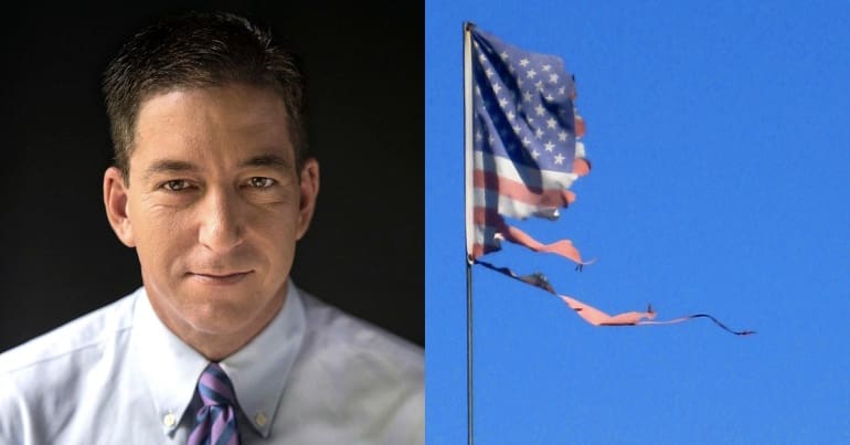 greenwald and us flag