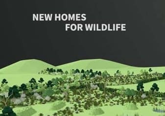 HS2 promo video screenshot saying the line will provide "new homes for wildlife".