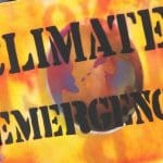 Climate emergency banner
