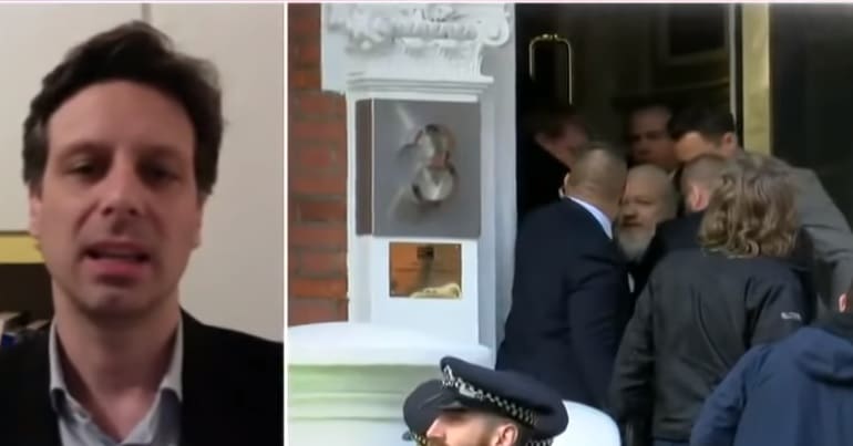 Long(left) Assange (right)