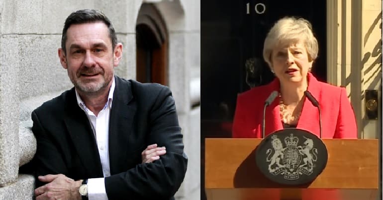 Paul Mason and Theresa May