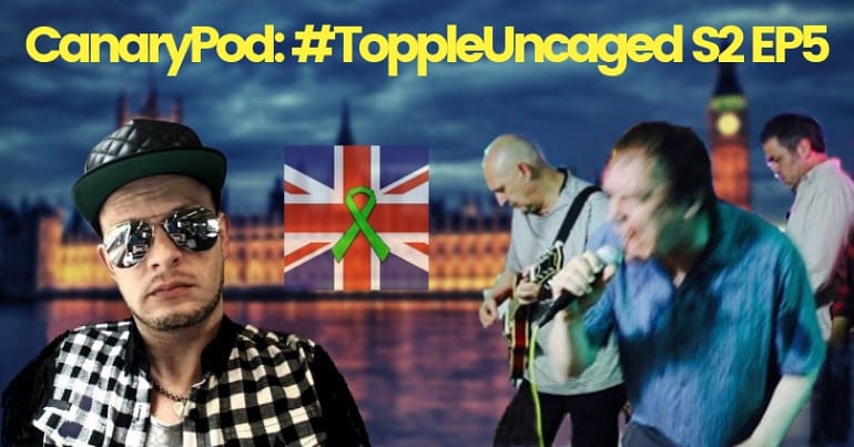 Topple Uncaged meets... Lyme Disease Protest UK and Your Heterosexual Violence