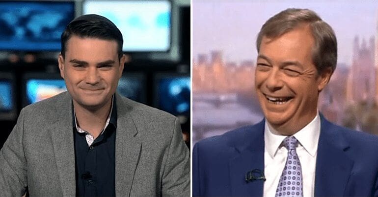Ben Shapiro and Nigel Farage