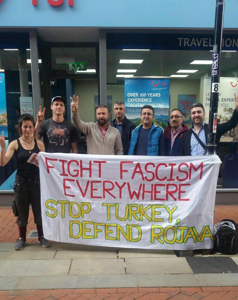 Boycott TUI demonstration in Reading