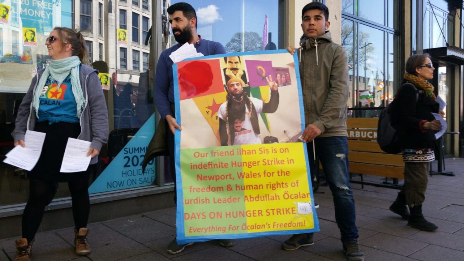photo via a press release from Kurdish Solidarity Cymru