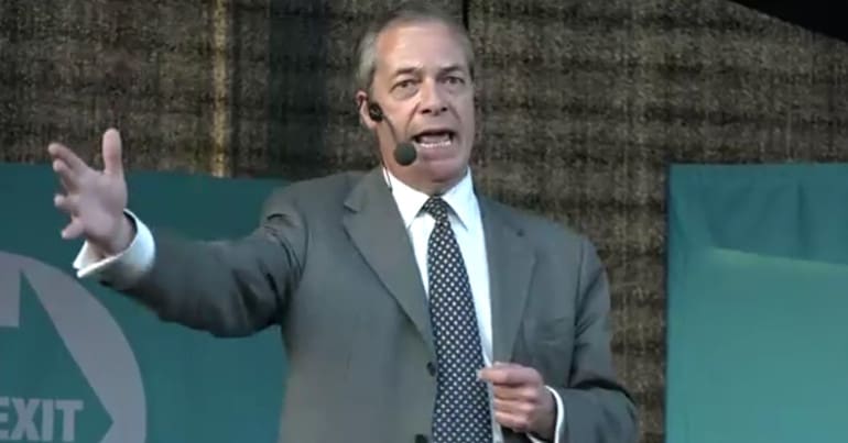 Farage rally