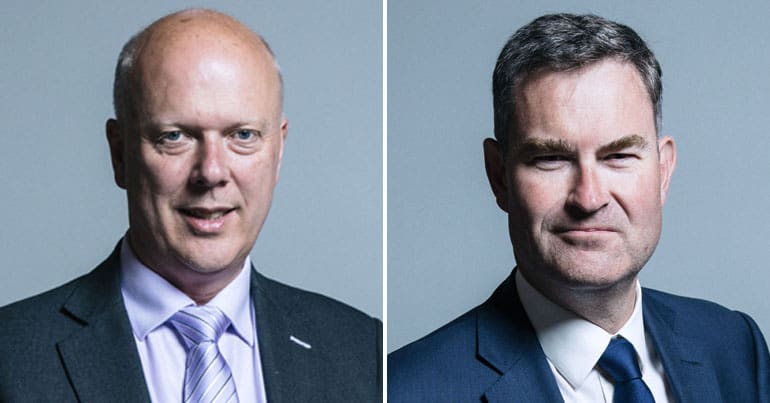 Chris Grayling and David Gauke