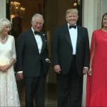 Trump with royals