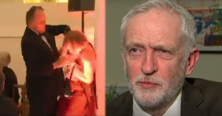 Mark Field and Jeremy Corbyn