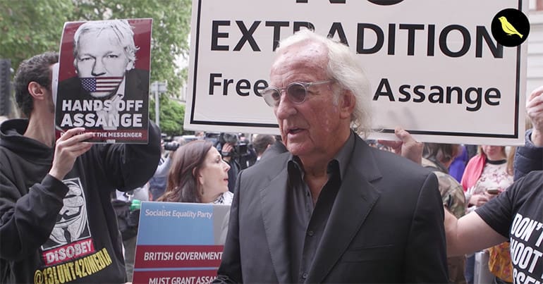 Pilger on Assange charges