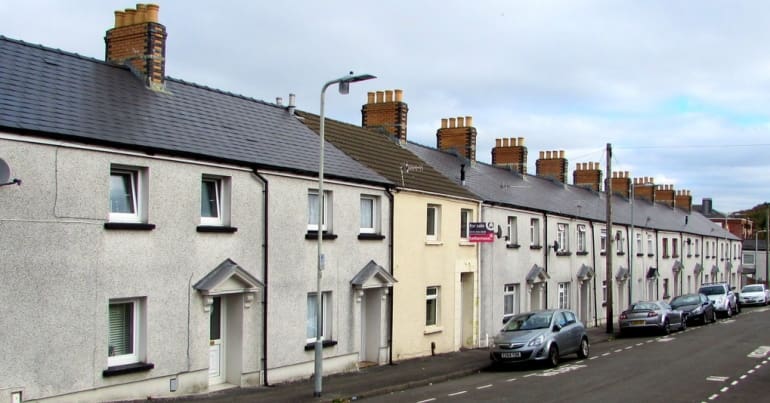 Row of houses