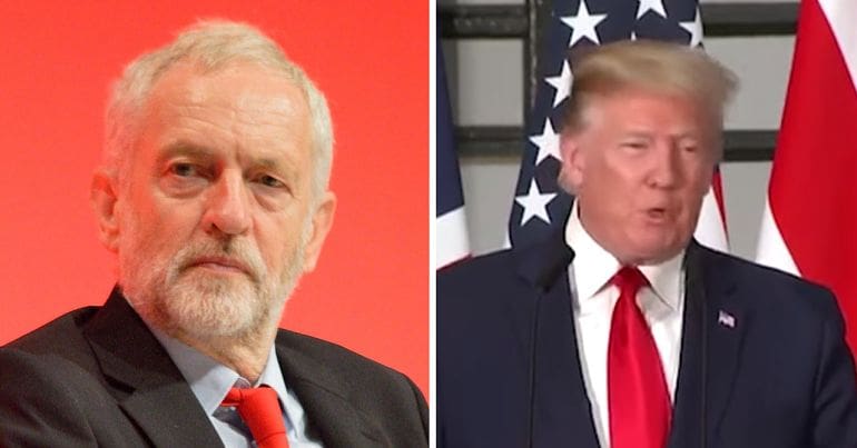 Corbyn and Trump