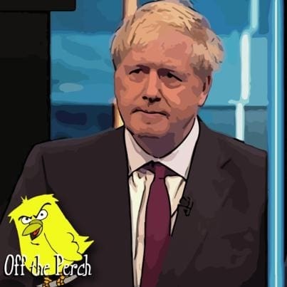 Boris Johnson and Jeremy Hunt looking bored
