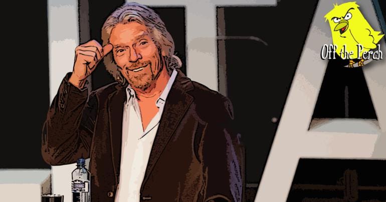 Image of Richard Branson smiling
